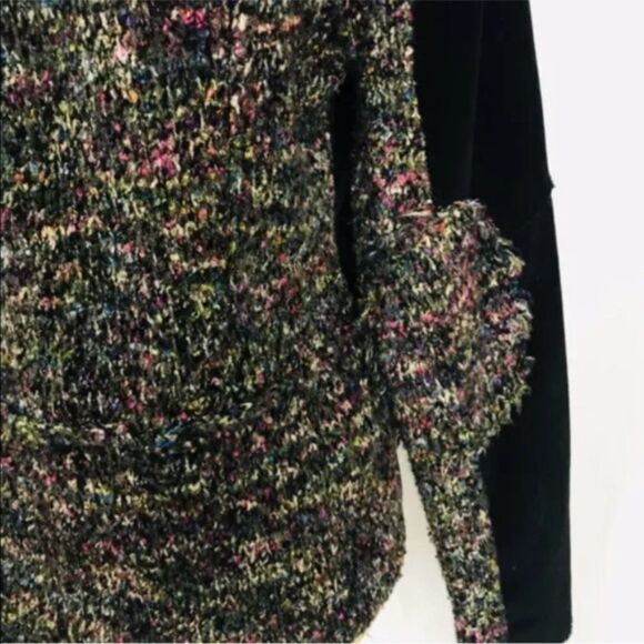 One Girl Who Jacket Med Black Microcord Cardigan Jacket Y - Picture 5 of 11